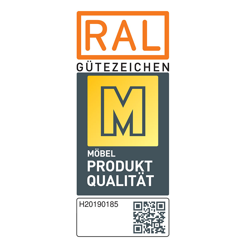 RAL Quality Mark Furniture Product Quality (Golden M)