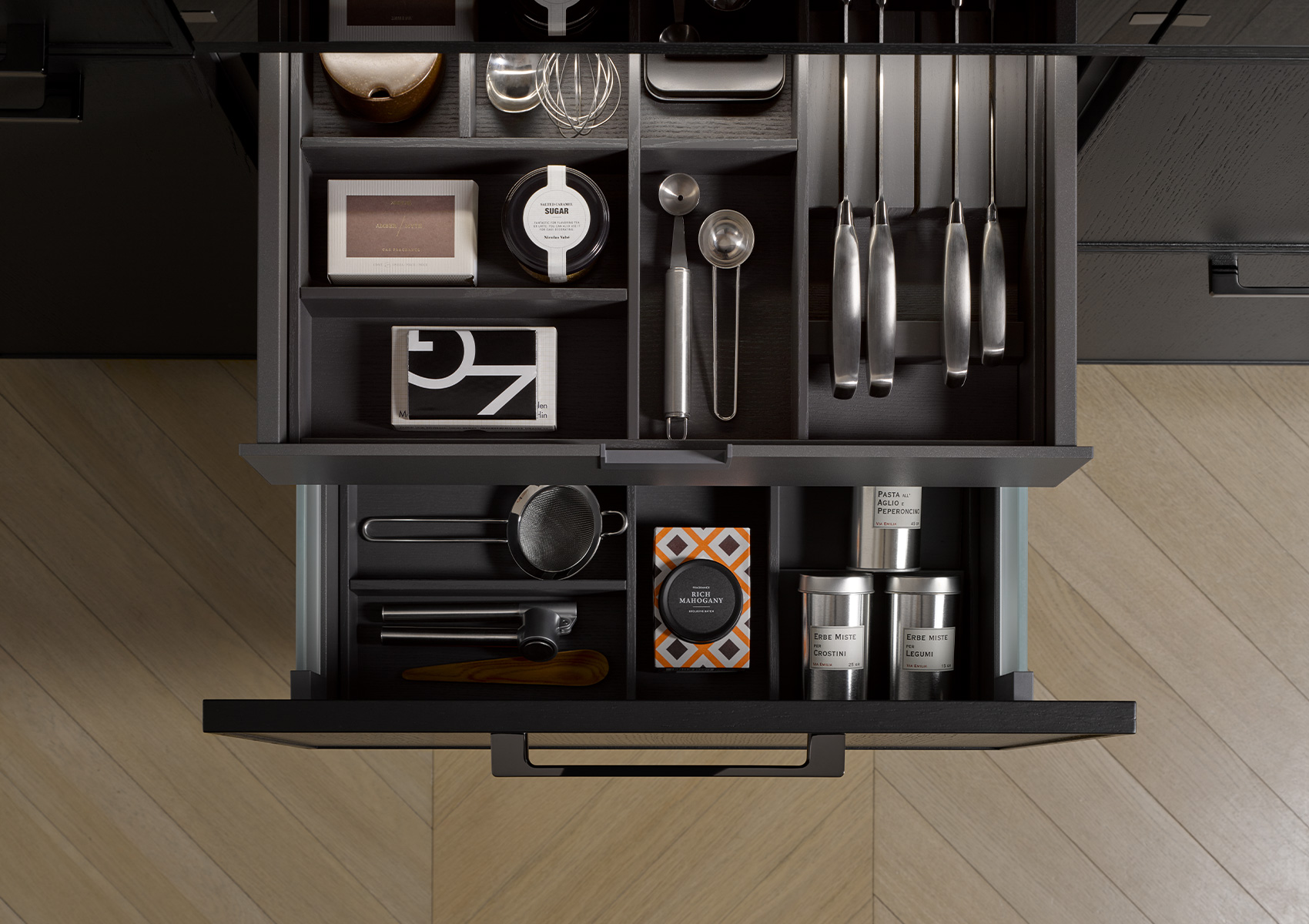 AV 6065 black oak | AV 5065 beige brown