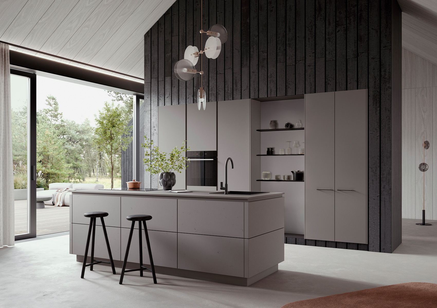 AV 7010-GL grey concrete | AV 1000-GL greige | AV 6000 NCS