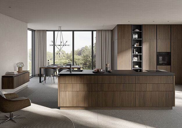 AV 6023-GL Elegant walnut